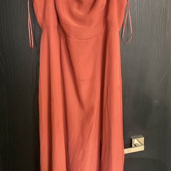 Birdy Grey Chiffon Spice Bridesmaids Dress - Picture 3 of 15